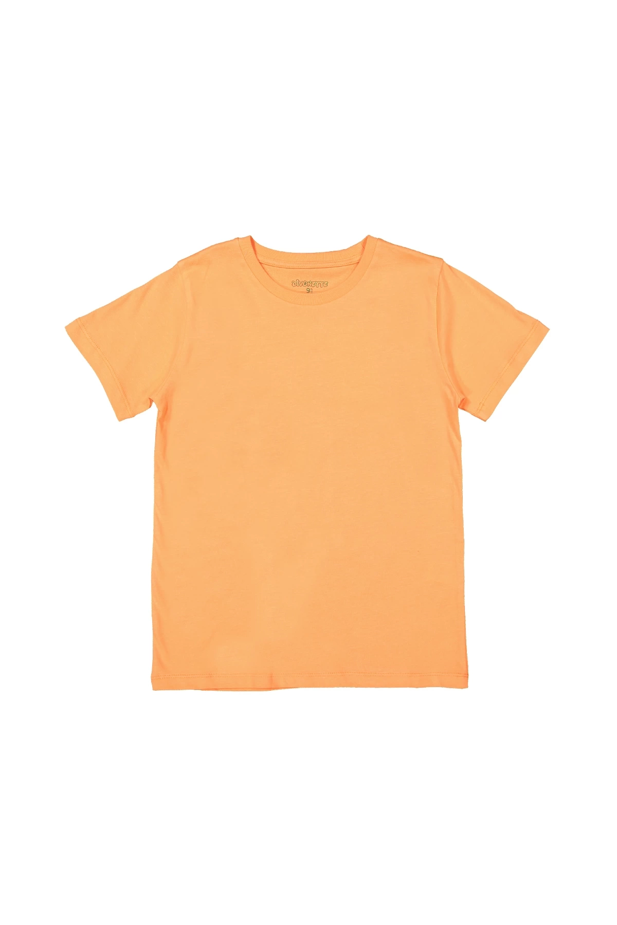 Kız Erkek Çocuk 6lı Set Düz Kısa Kollu T-shirt - Çocuk Giyim