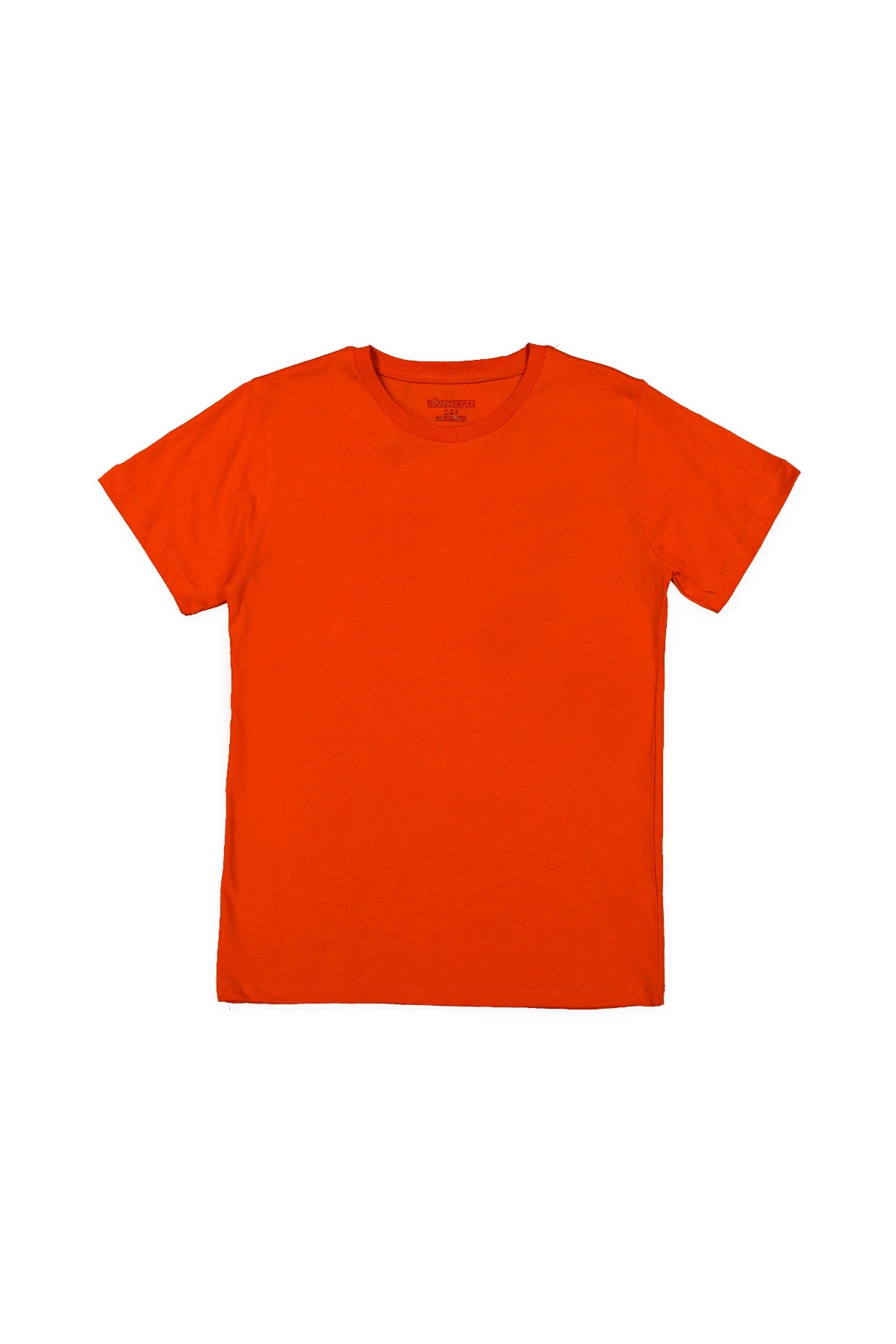 Kız Erkek Çocuk 6lı Set Düz Kısa Kollu T-shirt - Çocuk Giyim