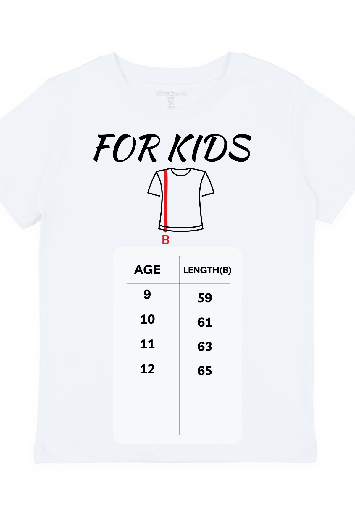 Kız Erkek Çocuk Düz Kısa Kollu T-shirt - Çocuk Giyim