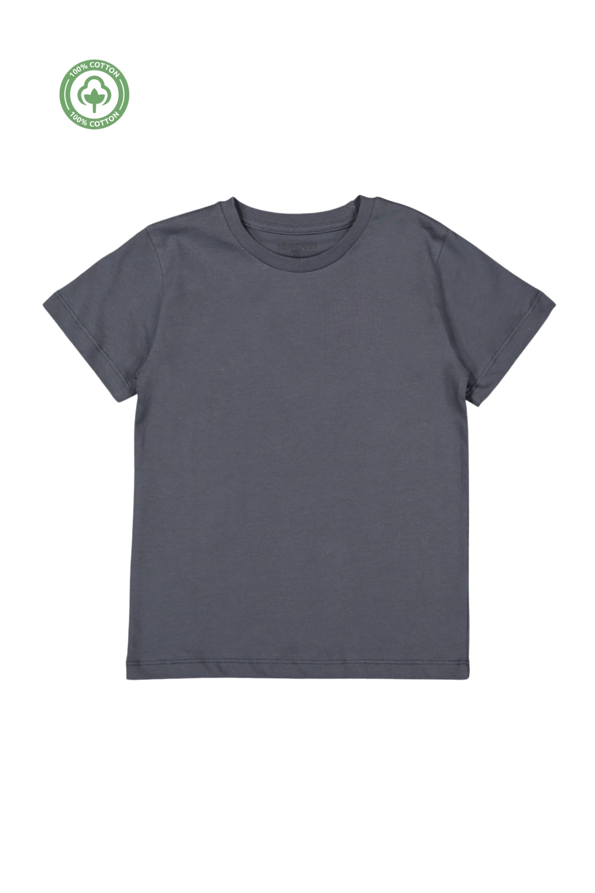 Kız Erkek Unisex Çocuk 4lü Set Düz Kısa Kollu T-shirt - Çocuk Giyim