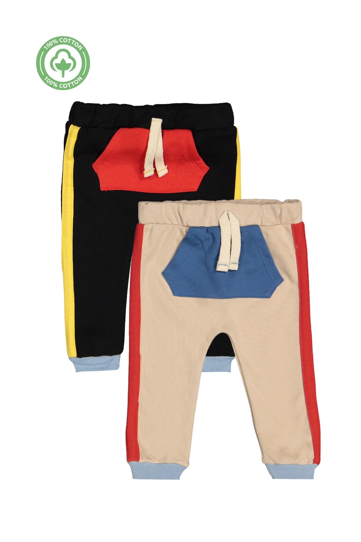 Unisex Bebek Pamuklu Eşofman Altı -Bebek Giyim