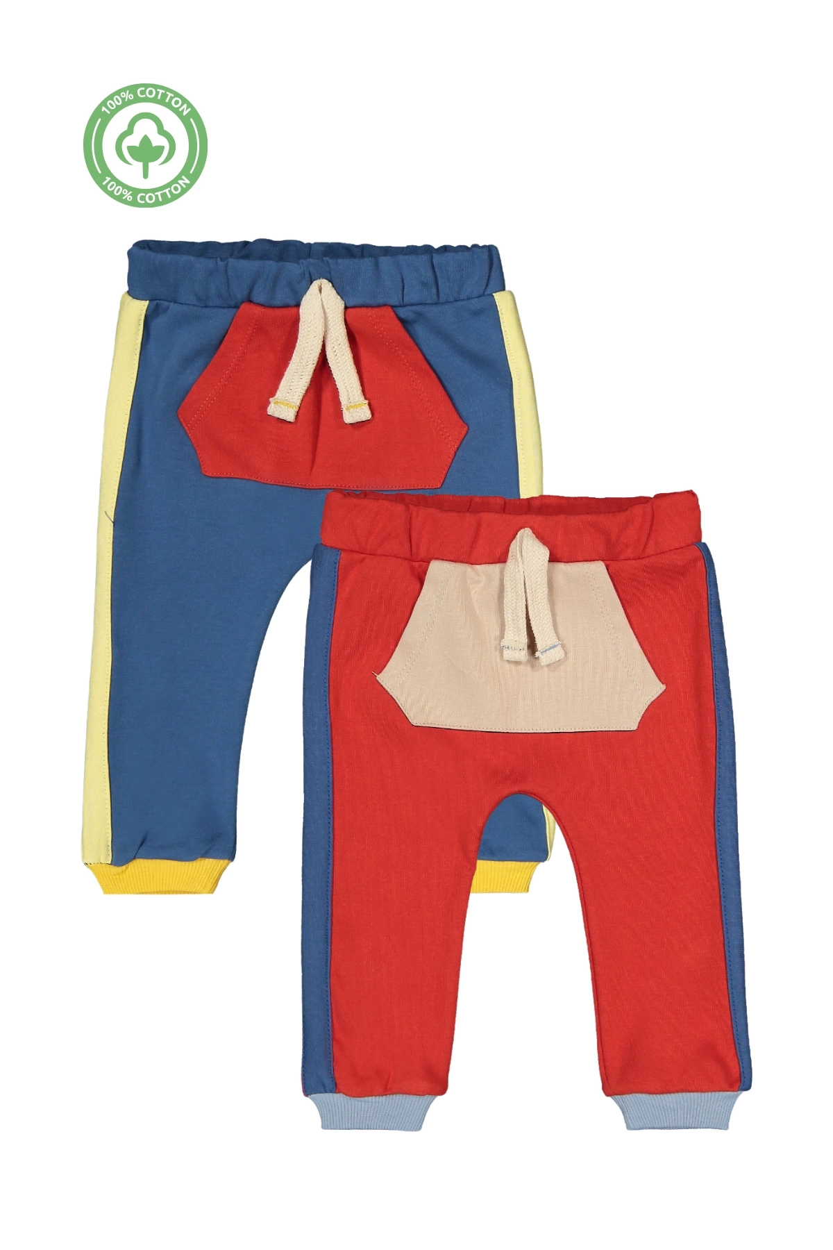 Unisex Bebek Pamuklu Eşofman Altı -Bebek Giyim