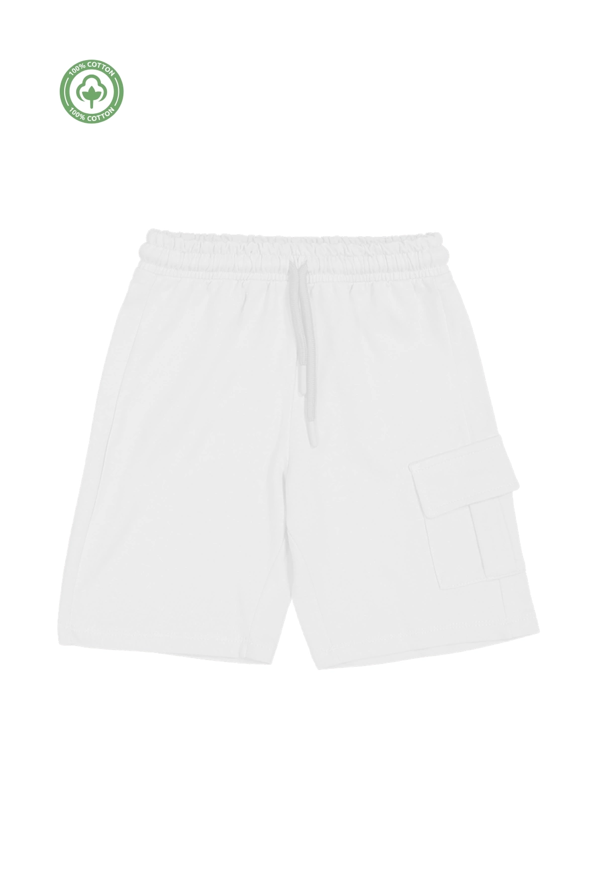 Unisex Çocuk Pamuklu Şort 2li Set -Çocuk Giyim