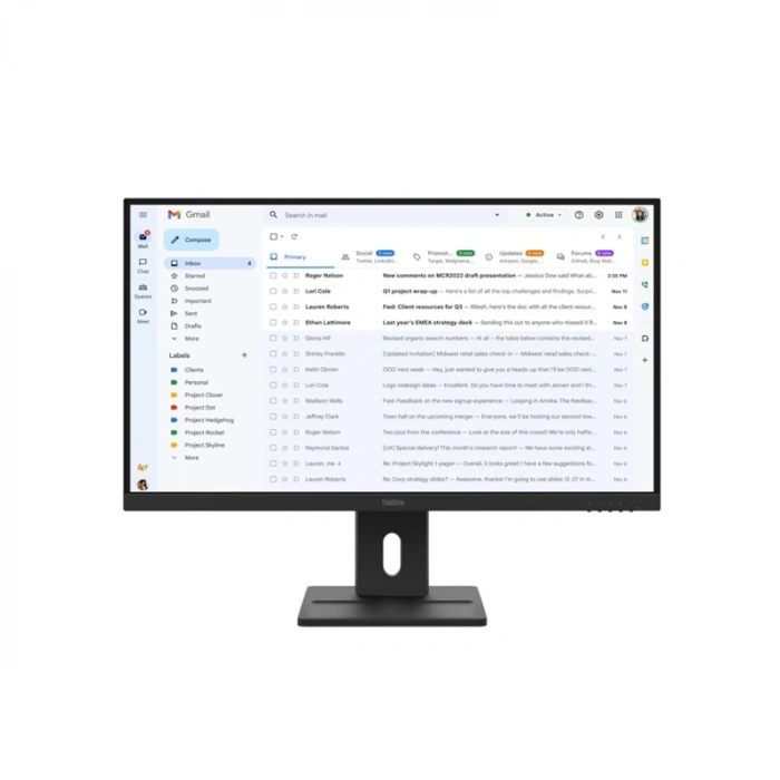 27 LENOVO E27-40 THINKVISION 64BCMAT4TK 4MS 100HZ HDMI+VGA WLED PIVOT MONITOR (3 YIL GARANTİ)