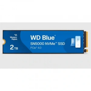 2 TB WD BLUE SN5000 PCI-4.0 5150MB/S 4850MB/S M2 SSD WDS200T4B0E