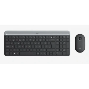 LOGITECH MK470 Q TR İNCE KABLOSUZ KLAVYE MOUSE SET SİYAH 920-009435