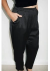 Saten Kumaştan Sigaret Model Pantolon