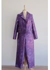 Jakarlı Lavanta Serisi Mor İkili Takım Standart Beden