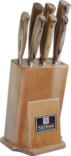 TRENDMEN 61508 - Sürmene Şef Bıçakları Seti - 7 Li Set