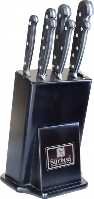 TRENDMEN 61509 - Sürmene Şef Bıçakları Seti - 7 Li Set