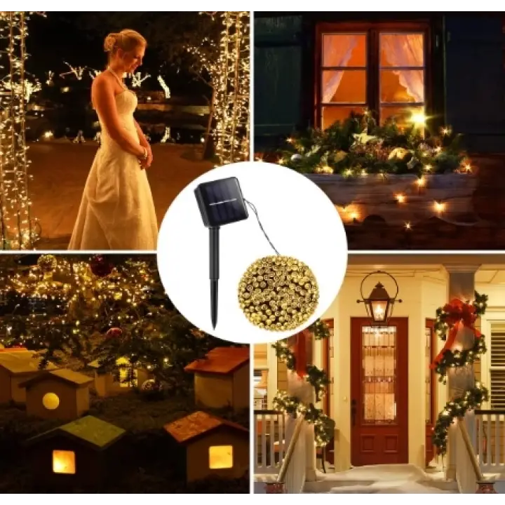 11m 100 Led Gün Işığı Solar Mz-66 Ve Mz-321