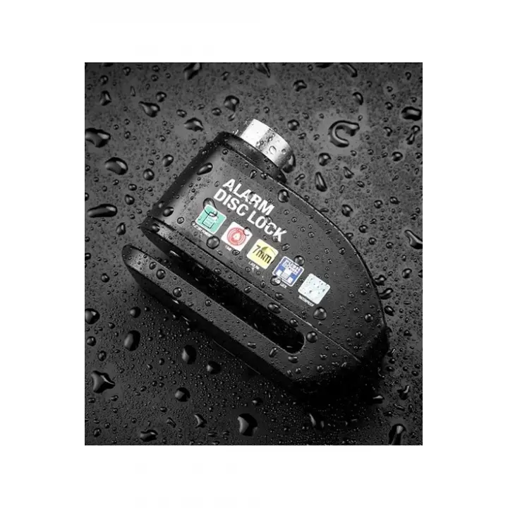 Alarmlı Disk Kilidi Motorsiklet Scooter Bisiklet Sesli Alarm 110 Desibel Yüksek Ses