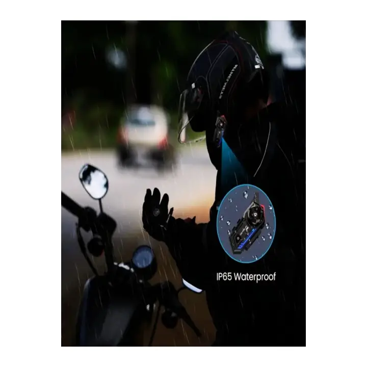Bt57 Motosiklet Kask Kulaklık Intercom Işıklı Motorsiklet Interkom