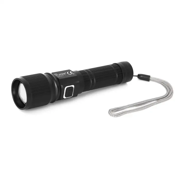 Cree Tg Led 1000 Lümen Göstergeli Fonksiyonel El Feneri  Wt-732