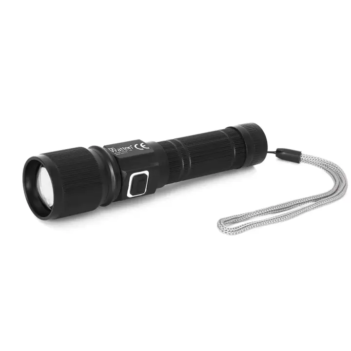 Cree Tg Led 1000 Lümen Göstergeli Fonksiyonel El Feneri  Wt-732