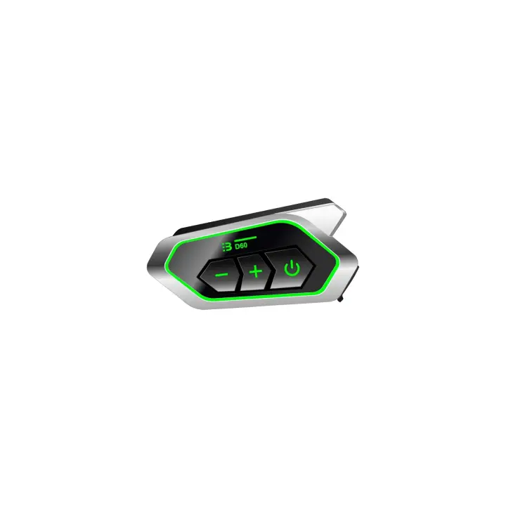 D60 Motor Kask Kulaklık Rgb Modlu Motosiklet Kulaklık Su Geçirmez 5.3 Bluetooth Intercom
