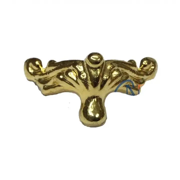 Köşe Etekli Sandık Ayağı, Kutu Ayak 1,5 Cm - Sarı