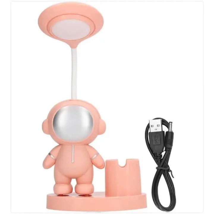 LED Astronot Masa Lambası Ve Kalemlik