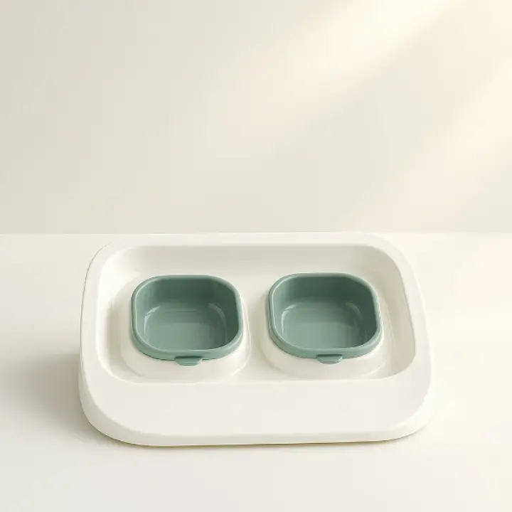 Mikopet Yeşil 2si 1 Arada Mama Ve Su Kabı