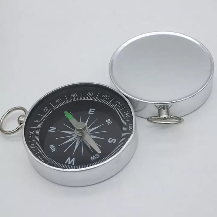 Mini Paslanmaz Alüminyum Pusula G442b