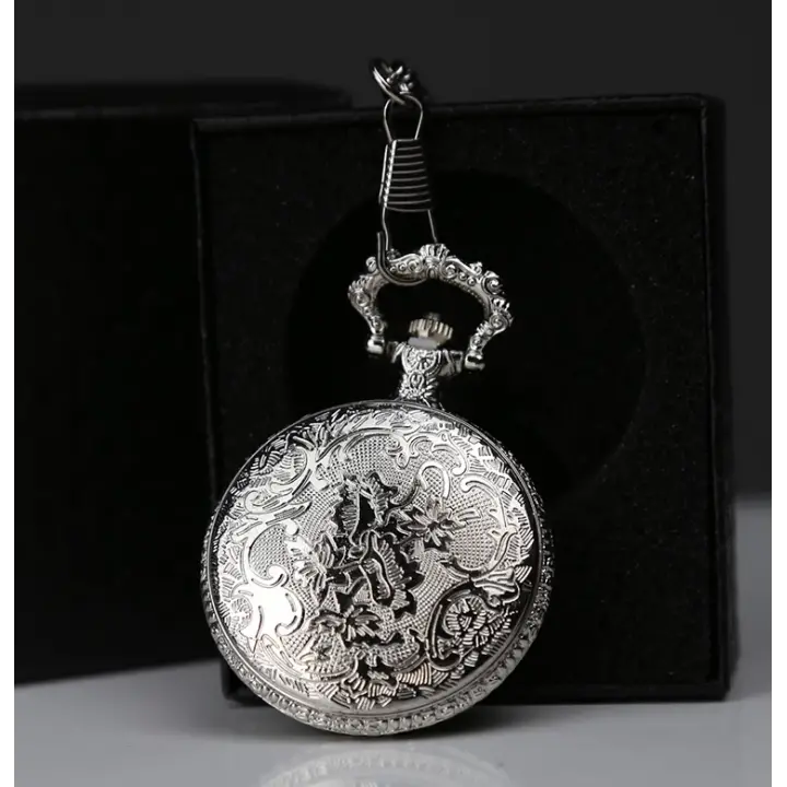 Özel Kutulu Gümüş Köstekli Saat