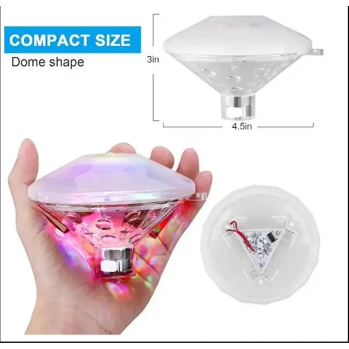 Sıcak Led Sualtı Gece Lambası Banyo Yüzme Havuz Işığı