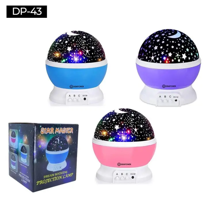 Star Master Gece Lambası Dönerli