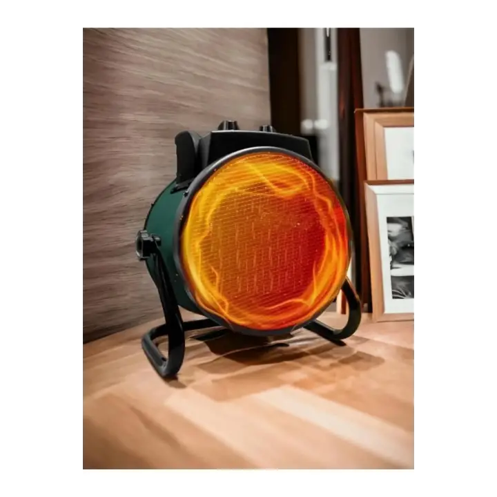 Ultra Güçlü 3000 Watt Taşınabilir Elektrikli Portatif Isıtıcı Soba Sıcak Hava Üfleyen Fan Radyatör