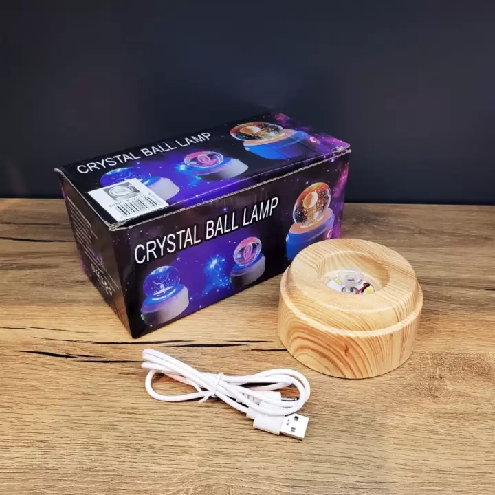 Usb&039li Yonca Tasarımlı Dönen Cam Küre