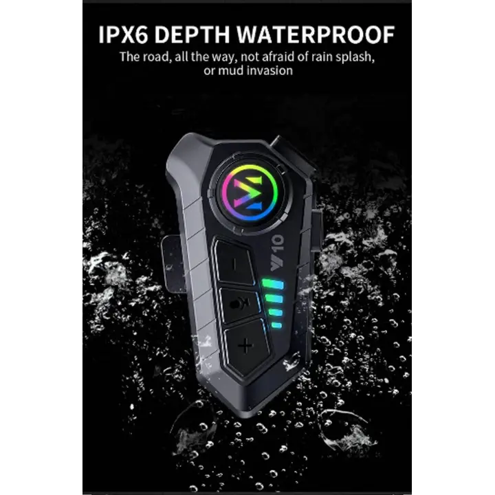 Y10 Kask Kulaklık Bluetooth Motosiklet Kulaklık 5,3 Bluetooth Intercom Motorsiklet Kulaklık