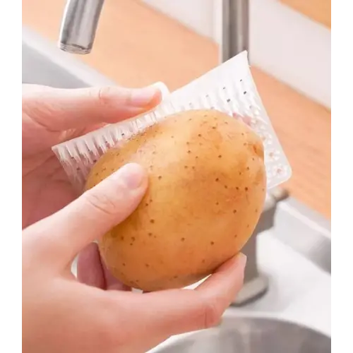 Çok Amaçlı Sebze ve Meyve Temizleme Patates Soyma Fırçası