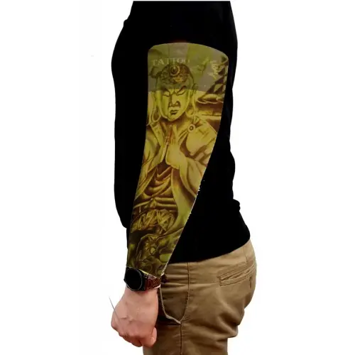 Çorap Dövme Giyilebilir Kol Bacak Dövmesi Likralı 2 Adet Model 4