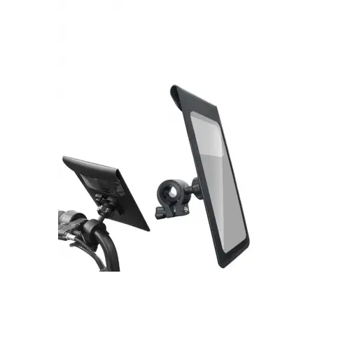 Motosiklet Bisiklet 360° Döndürülebilir Su Geçirmez Telefon Kılıfı Telefon Tutucu 4’’-7.2 İnç