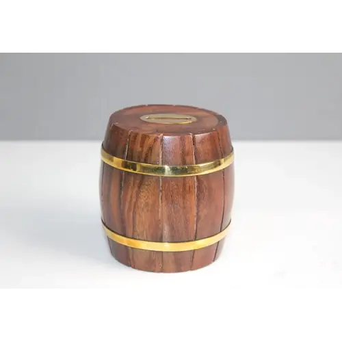 Pirinç Fıçı Kumbara Ksk3115