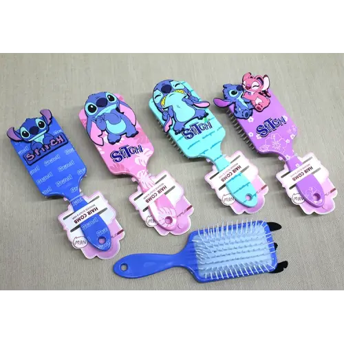 Stitch Tasarımlı Saç Tarağı