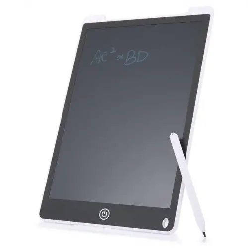 T12 Beyaz Writing Tablet Lcd 12 Inç Dijital Kalemli Çizim Yazı Tahtası