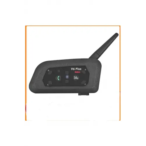 V6 Plus Motorsiklet Kaskı İntercom  Su Geçirmez 1200 M