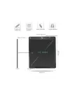 12 Inc Renkli Lcd Grafik Dijital Kalemli Çizim Tableti Yazı Tahta Not Yazma Eğitim Tableti Kırmızı