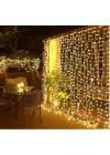 2x2 Metre Perde Led Sarı Işık