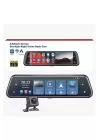 4k Ips Ekran Tam Dokunmatik 9.66” Dikiz Ayna Araç Içi Kamera (4k Ön 1080p Arka) | Carplay