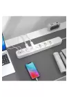 5 Prizli Akım Korumalı Uzatma Kablosu | 2xusb-a + 2xusb-c | 3680w - 2m Kablo