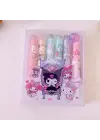 6lı Fosforlu Kalem Seti - Hello Kitty Kuromi ve Arkadaşları