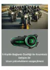 A50 5x Motor Kask Kulaklık Rgb Bluetooth Motosiklet Kulaklık Intercom 5 Kişi Eşleşme