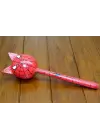 Ahşap Kedili Spiderman Marakas Tekli
