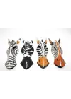 Ahşap Zebra Mask 30 Cm 3galıleo-3