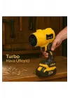 Ahv-18 Turbo Hava Üfleyici | 4 Kademe Hız | 21v 431w Kablosuz Blower | 32.000 Rpm’’