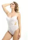 Beyaz Dantelli Bodysuit - 887b