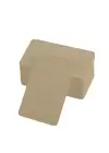 Boş Kelime Kartları 5x8 cm - 50 Adet Oval Kenarlı | Tabu &amp; Not Kartları - Kraft
