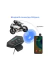 Bt12 Kask Kulaklık Bluetooth Motosiklet Kulaklık Interkom Motorsiklet Kulaklık