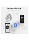 Bt22 Kask Kulaklık Bluetooth Motosiklet Kulaklık 5.0 Bluetooth Interkom Motorsiklet Kulaklık